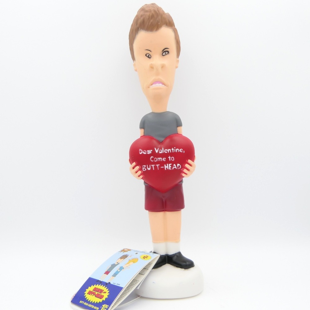 Gemmy Beavis And Butt-Head Lighted Butthead Decor 14" Blowmold Figure Valentines